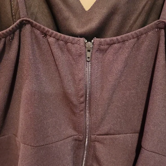 Gray womans mini formal dress size small - Picture 3 of 9